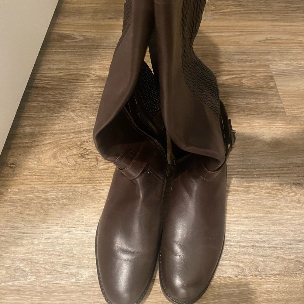 Cole Haan brown riding boots, 11B, gentle use